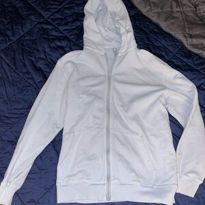 SKIMS blue hoodie